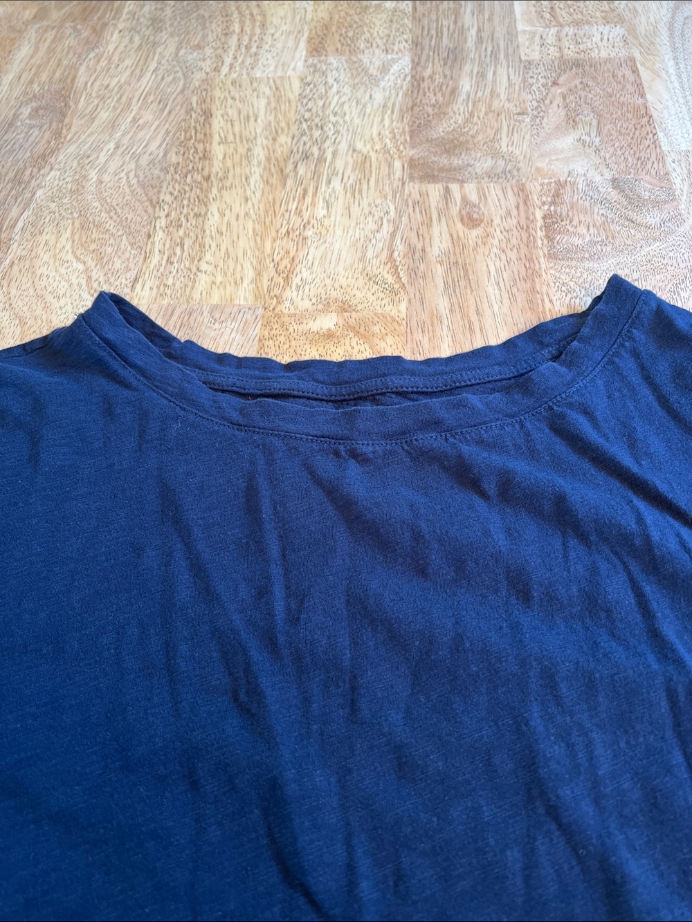 LOFT Vintage Soft Short Sleeve Tee Navy Blue Size XL - Picture 4 of 13